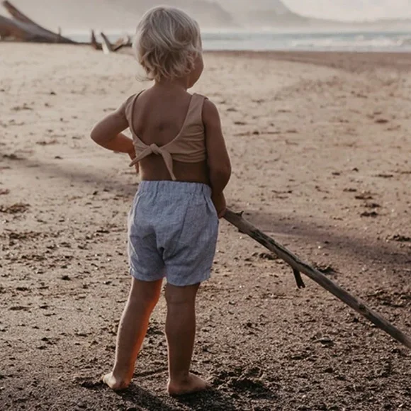 The Simple Folk Bikini Top Dune Neutral Tan Cream - Picture 6 of 16